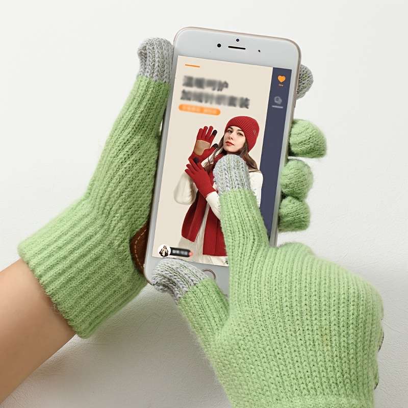 Winter Gloves Color Black
