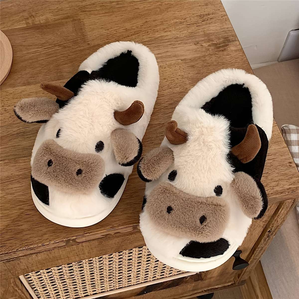 Cotton Slippers Color White Sizeuk 6.5-7