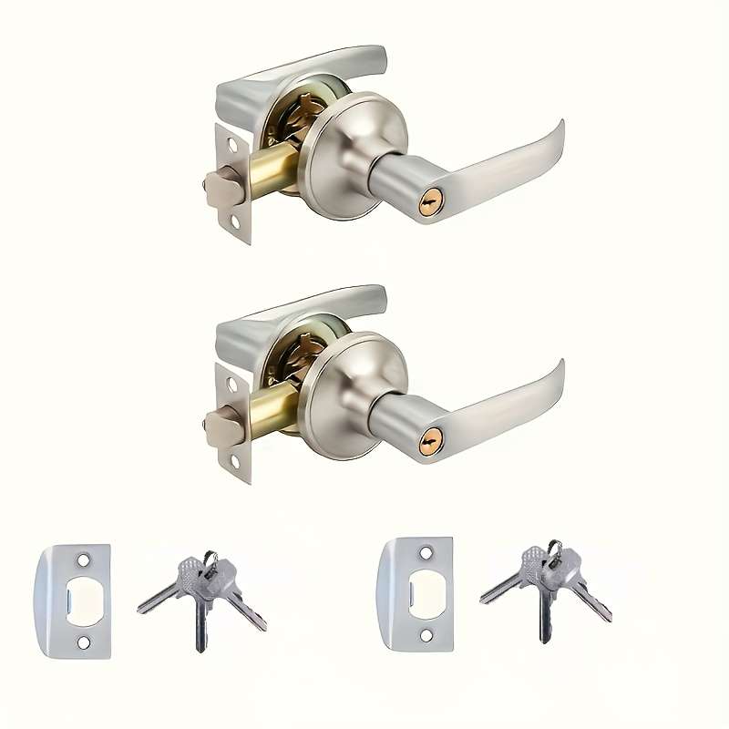 Lock Color Silvery Size 2Pcs