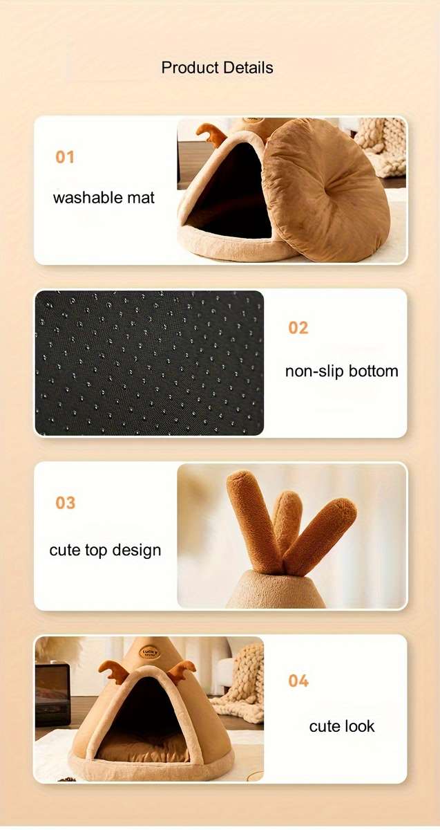 Pet supplies color Grey size M 45x 45cm