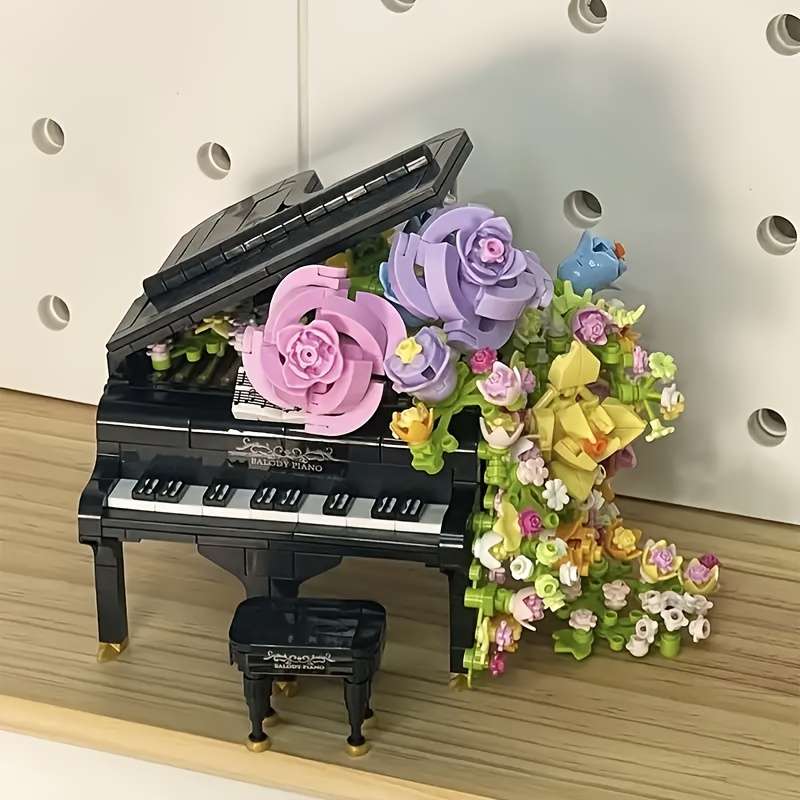 3D Puzzle Musical Instrument Model Model Piano Blocks