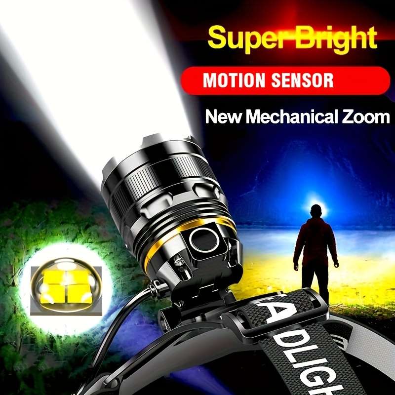 Headlamp Model With 2 Batteries Styleinduction Headlamp