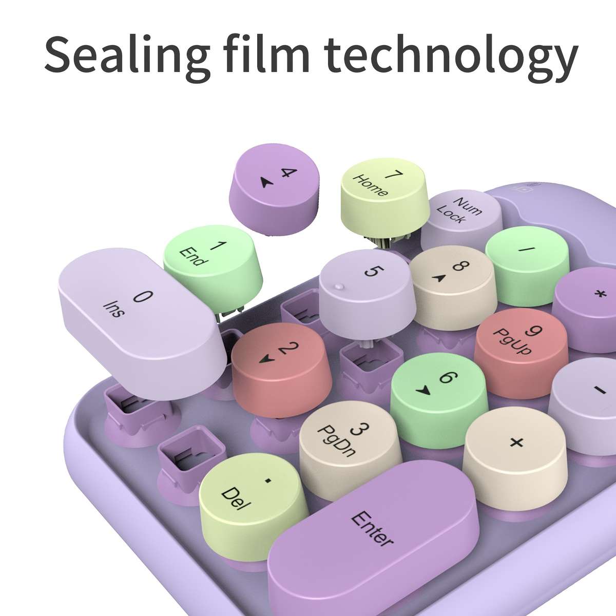 Keyboard Color Pink