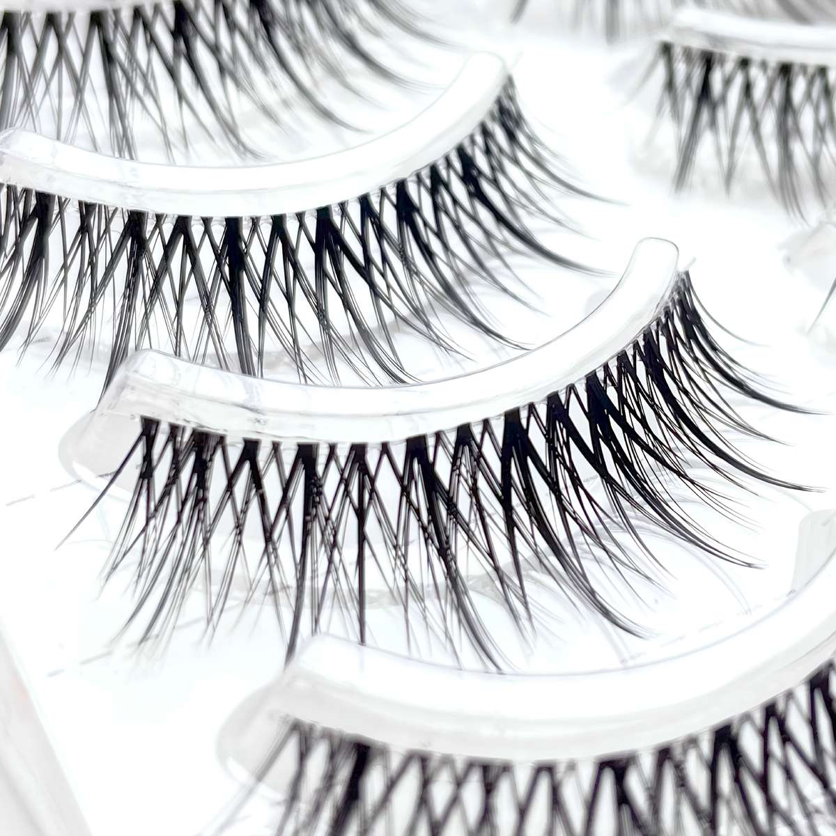 False Eyelashes Style Cross Eyelashes Quantity 5 Pairs