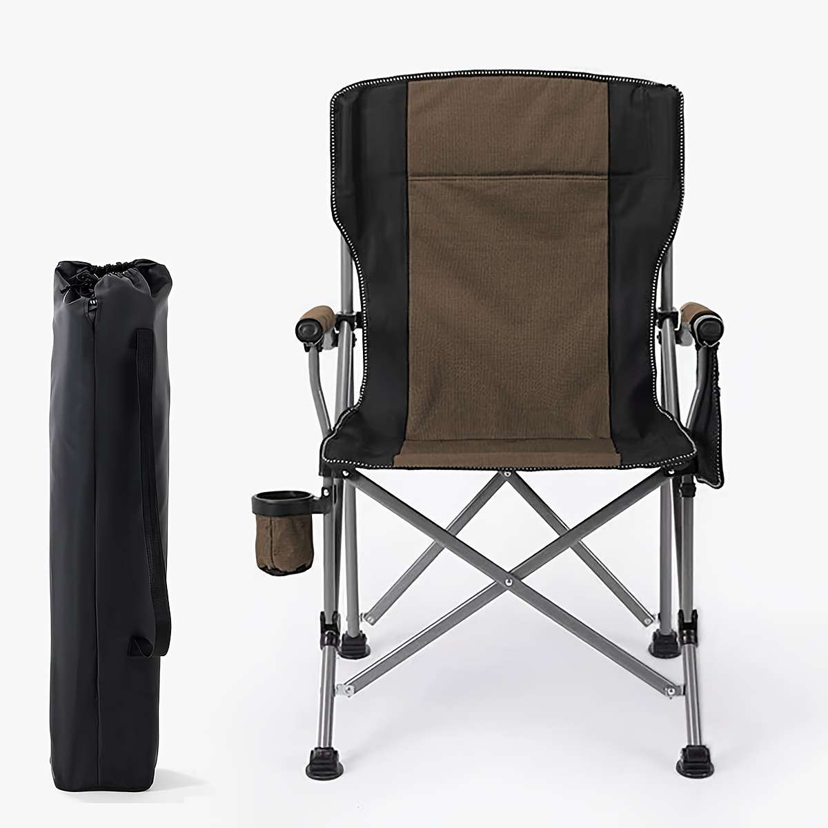 Outdoor Tables And Chairs Color Coffee Brown Model1 Piece  Storage Bag