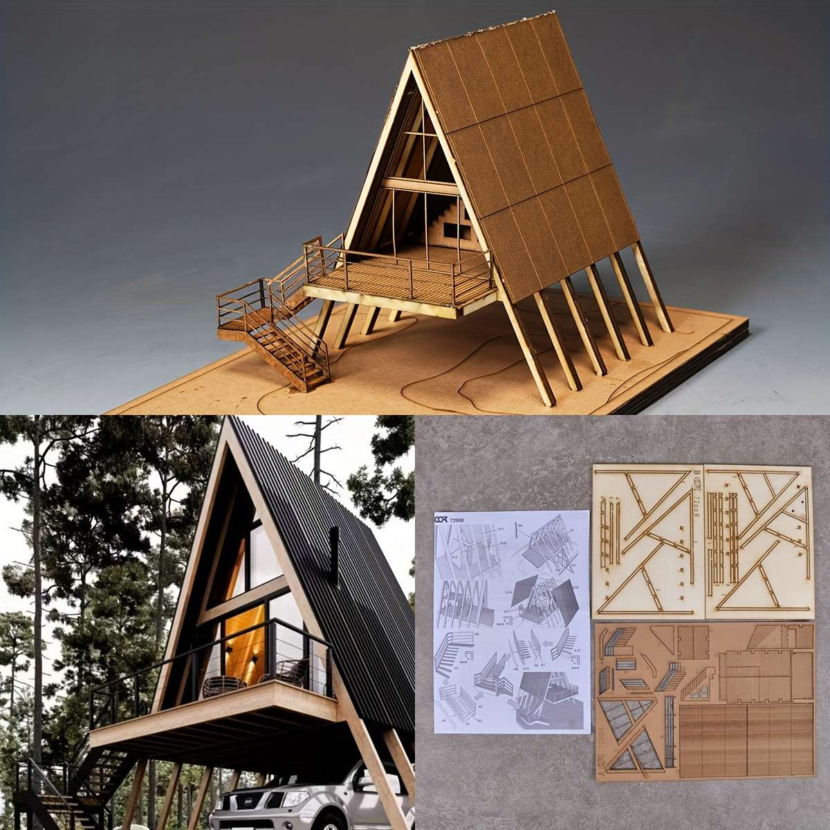 Building Toy Architectural Model Toy Set Quantity 1 Set