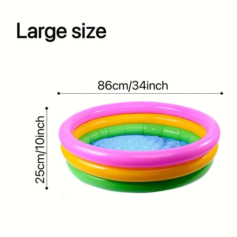 Portable Sturdy Safe Durable Leak-proof Inflatable Swimming Pool Outdoor Summer
