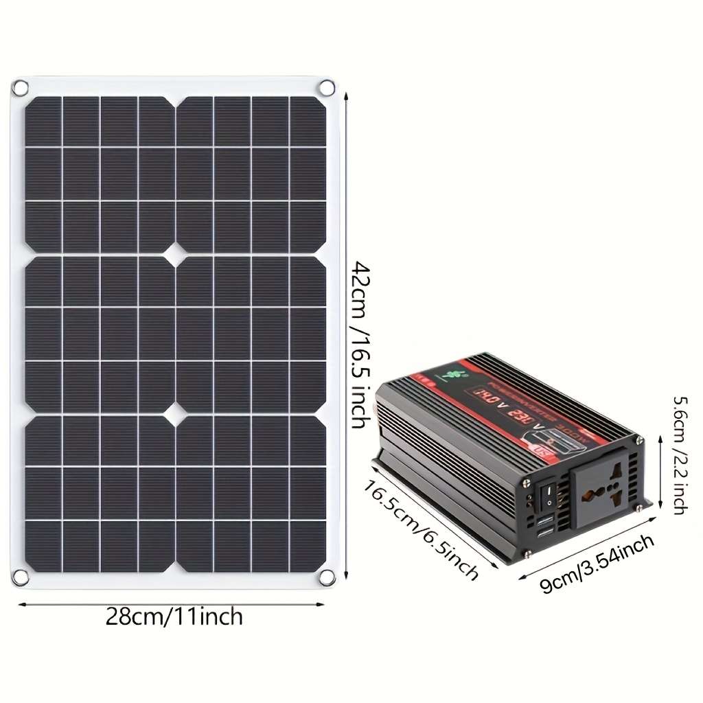 Solar Panel Model 300W Power Generation System