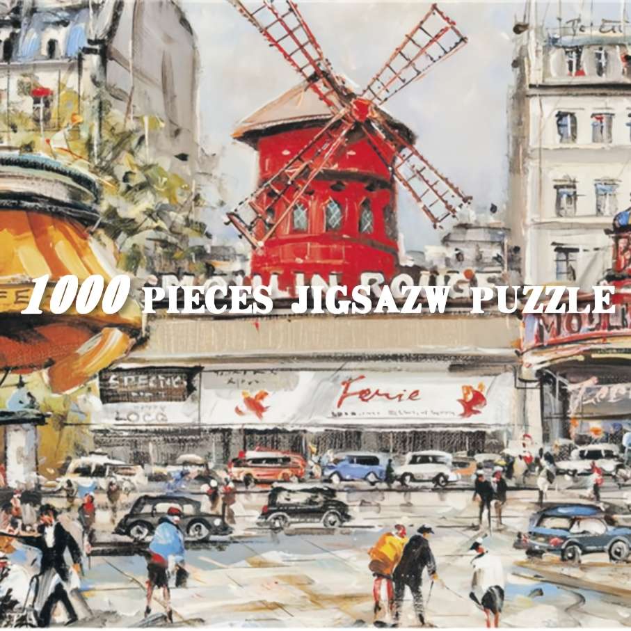 1000 Piece Paper Jigsaw Puzzle For Adults