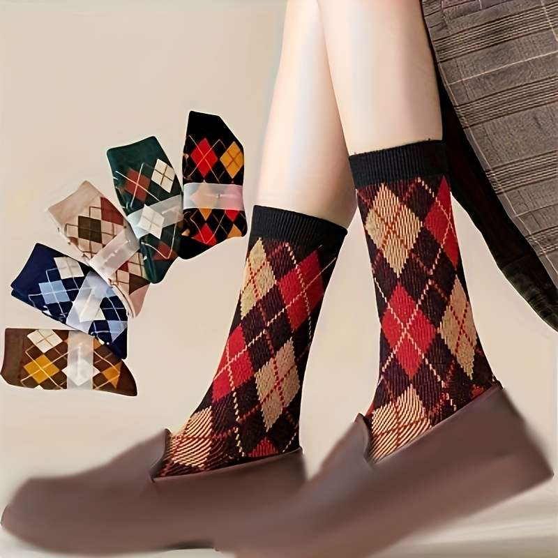 Women S Socks Color 5Pack Mixed Colors Size Onesize