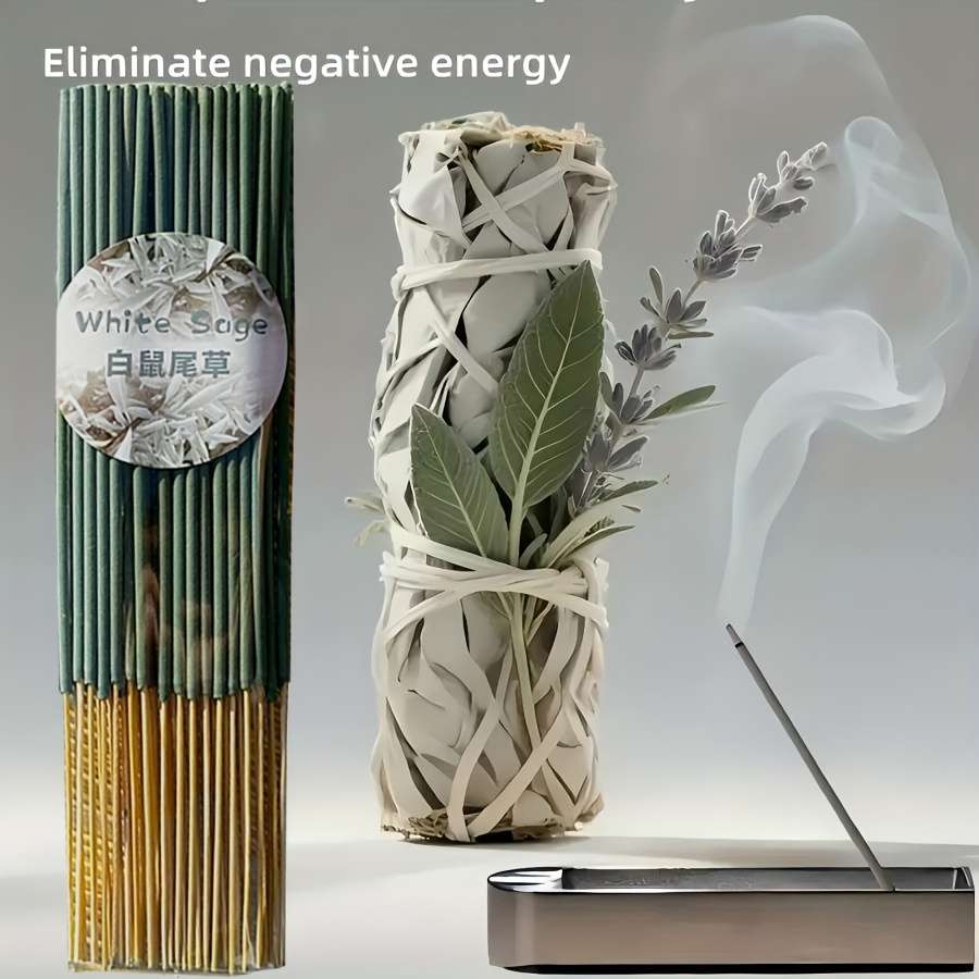 Scenteincense Sti Quantity 10 Pieces Pack White Sage Incense Sticks