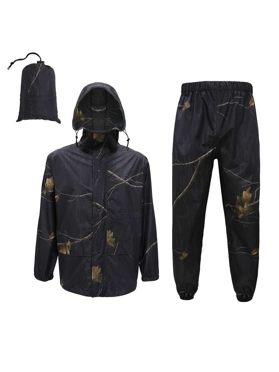 Raincoat Barkblack Size Uk S