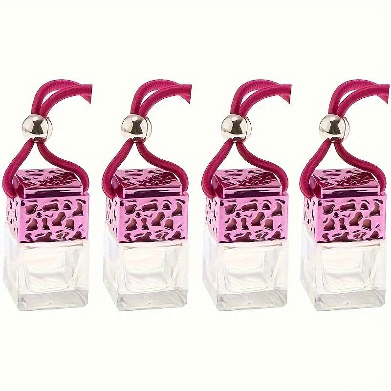 Car  Fragrance  Refill  Bottle Color Silvery   2Pcs