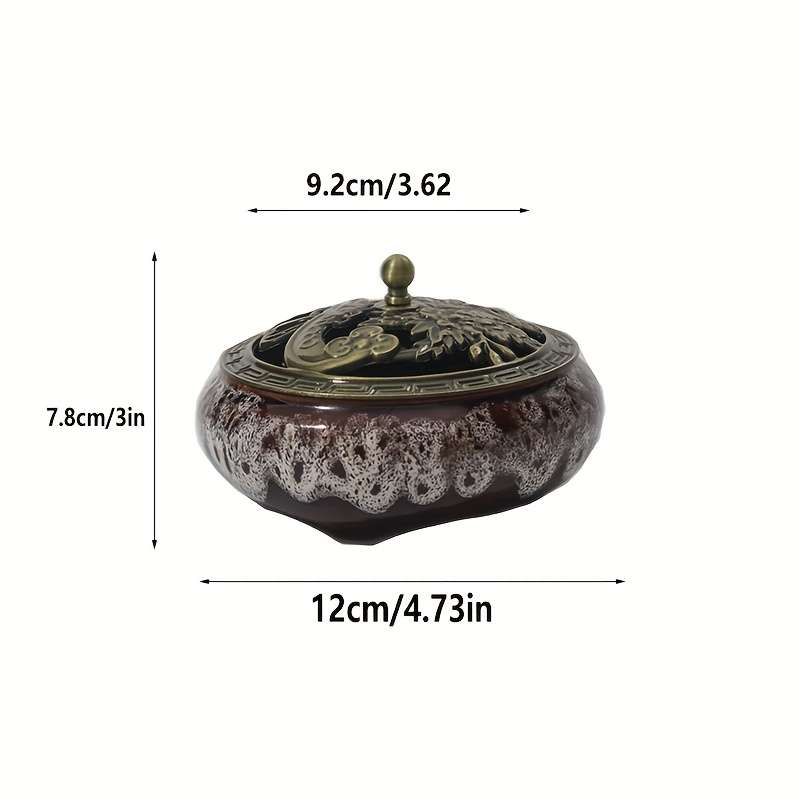Incense Burner Items  Kiln Red
