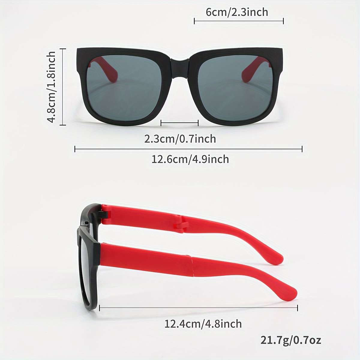 Kids Glasses 3Pcs Color Blue Orange Green Orange Black And Red