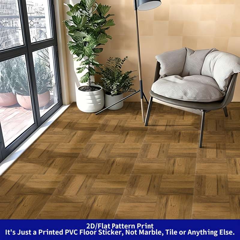 Self Adhesive Floor Stickers 11.8Inchx11.8Inch30X30Cm