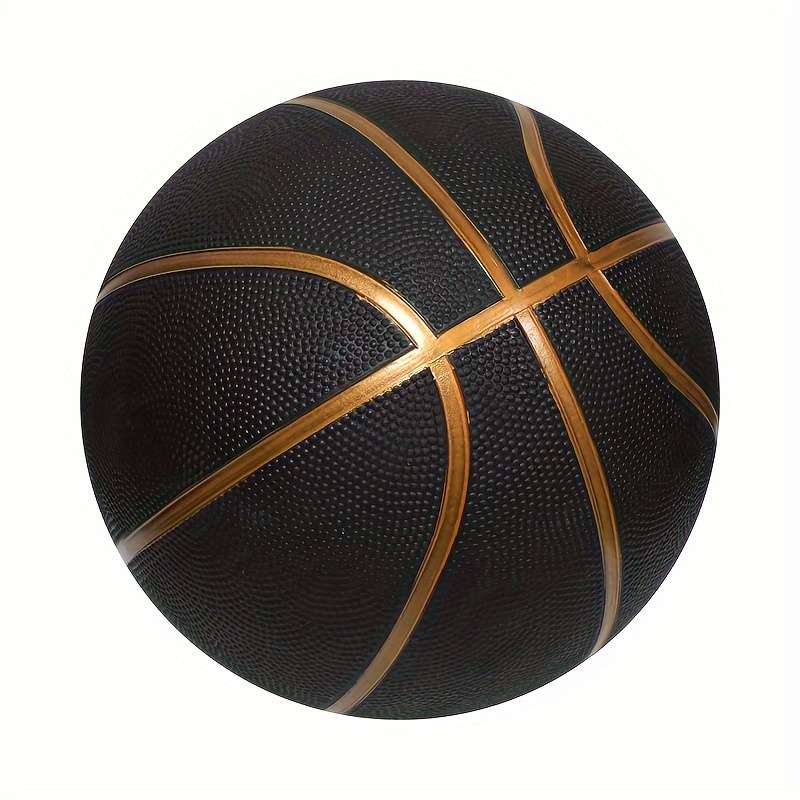 Basketball Color Black Number 7 Rubber Basketball