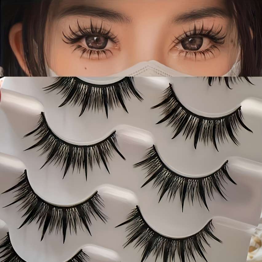 False Eyelashes Model 5Lem White Support