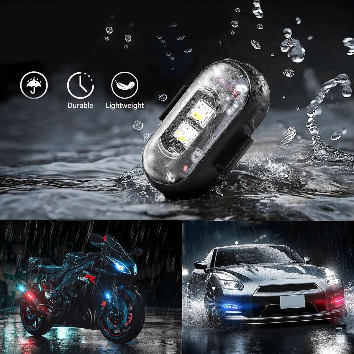 Car Lights Items 2Pcs