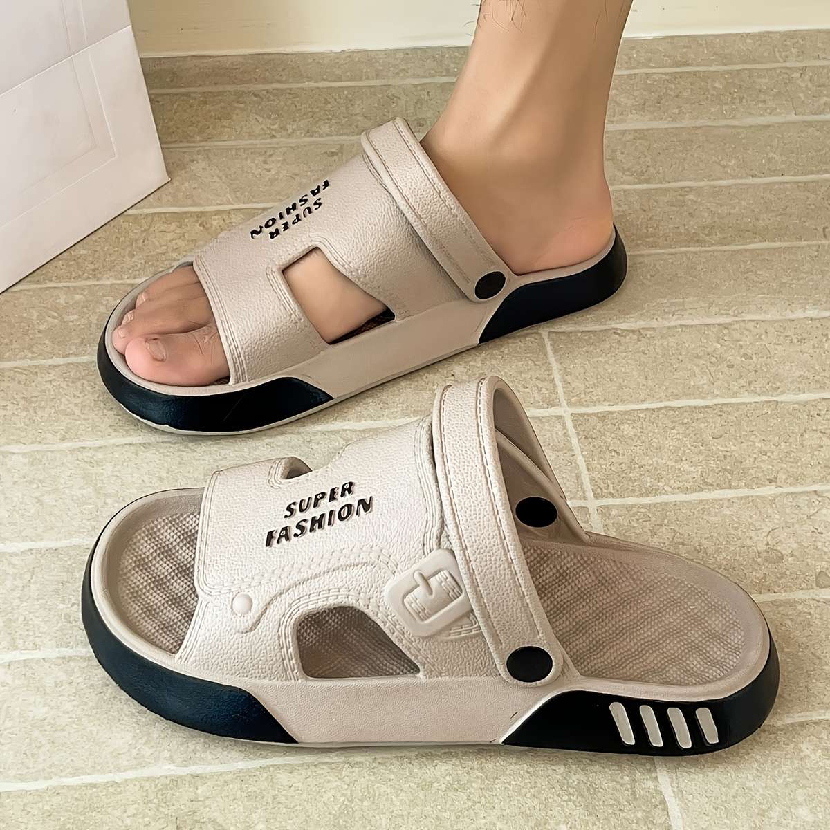 Sandals Color Black Size Uk 5.5 6