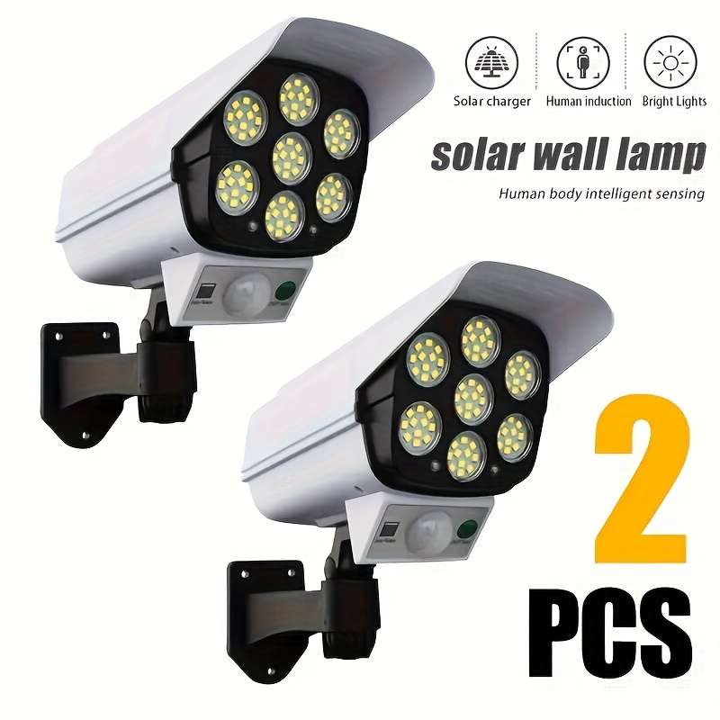2pcs Outdoor Solar Light