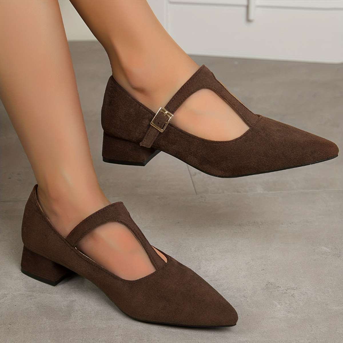 Women S High Heels Color Dark Brown Sizeuk 5.5