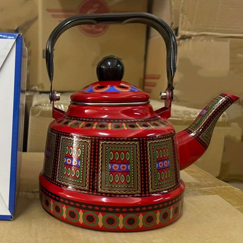 Kettle Color Red Memory Flower Size1.1L