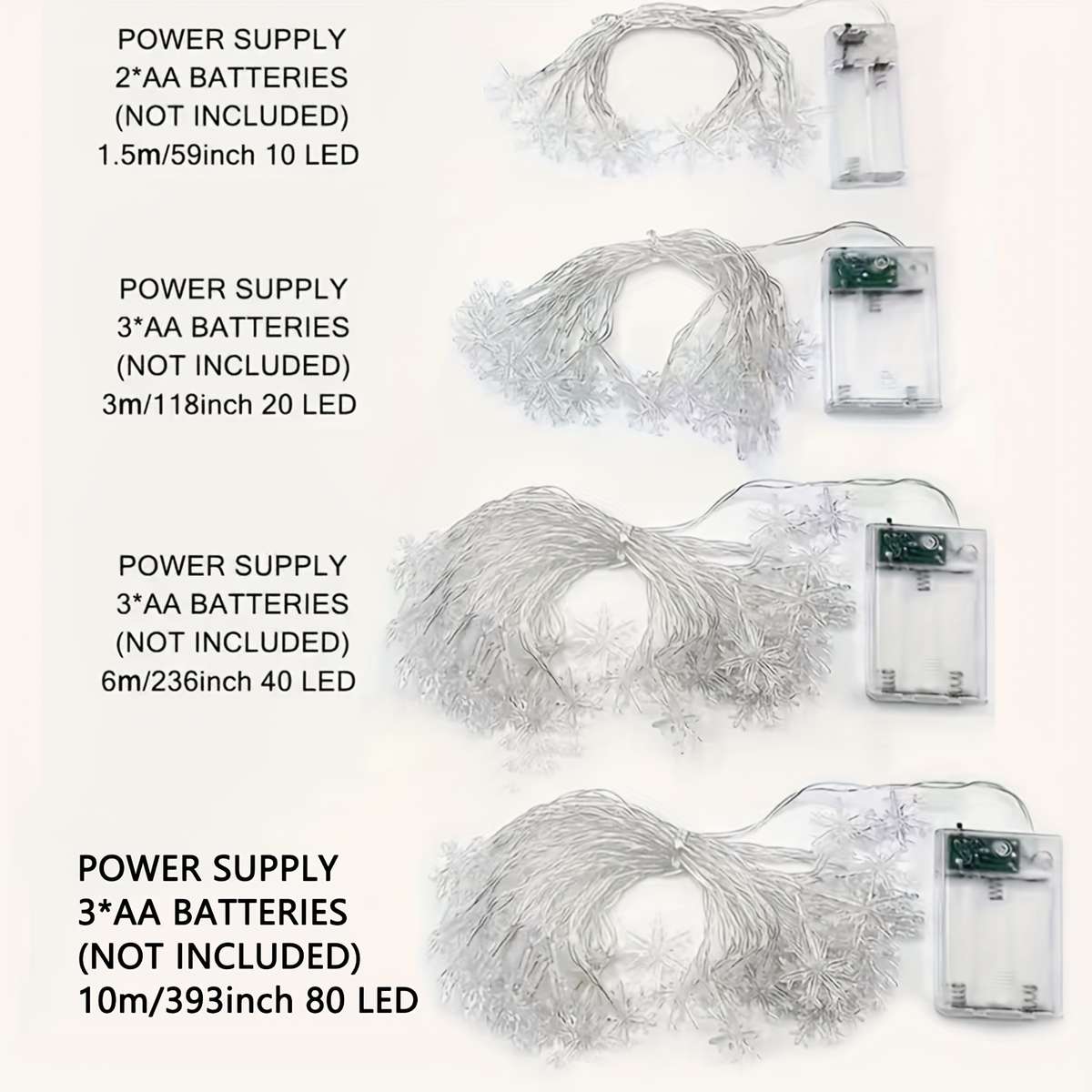 Christmas Lights Pink Warm Light Size 1.5M 149.86Cm