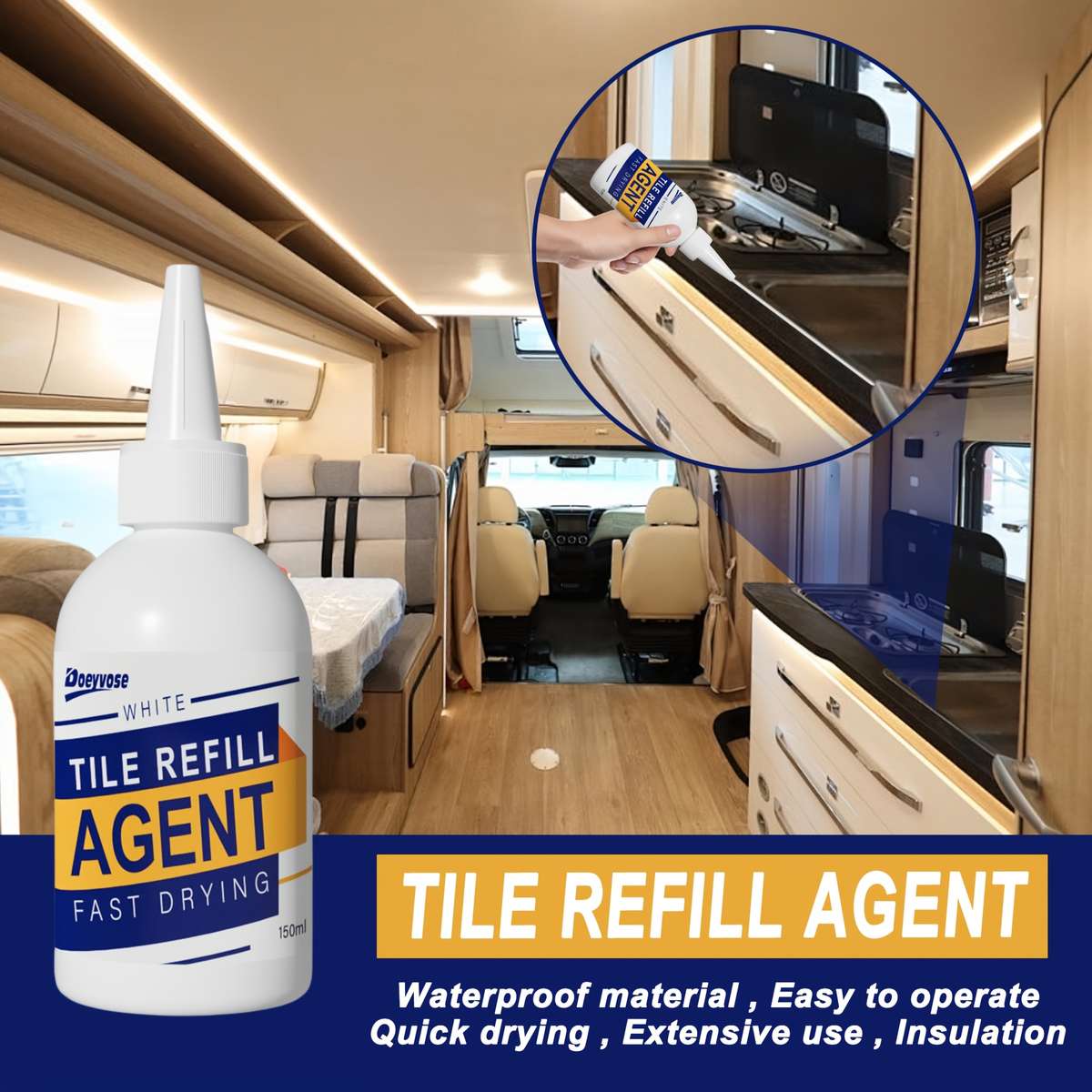 Waterproof Repair And Sealing Supplies Capacity 150Ml