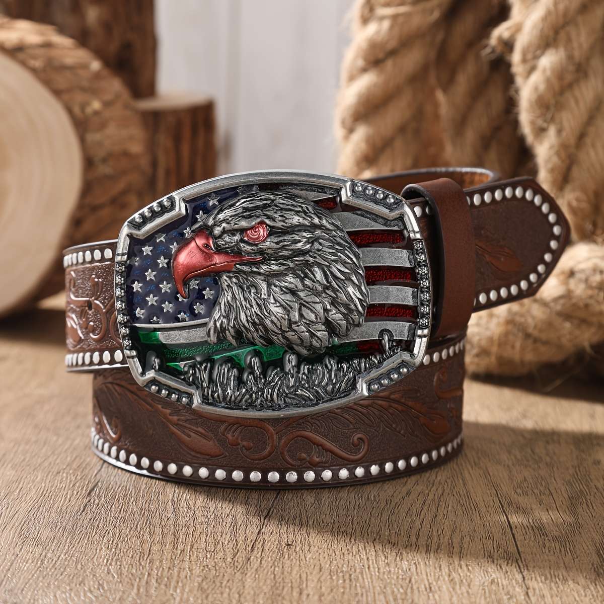 Belt Color Camel Silvery Buckle Size 120Cm 47.2Inch