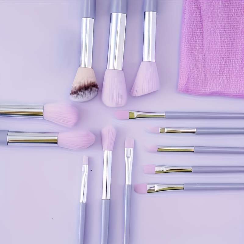 Makeup Brush Set Color Noble Purple