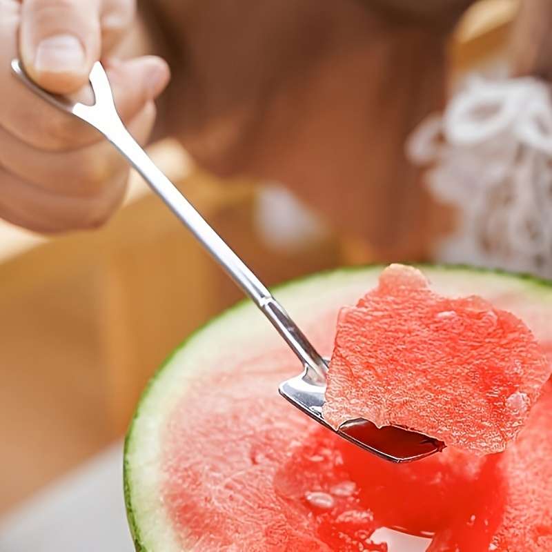 8pcs set Dessert Spoons 8 Stainless Steel Spoons Ice Cream Fruit Spoons Suitable For Home Fr