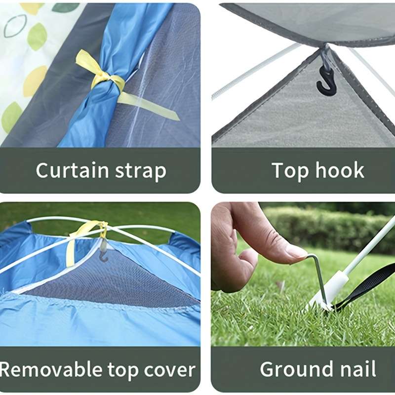 Camping Tent People Pops Up Quickly Is Easy To Set Up Providing Ventilation