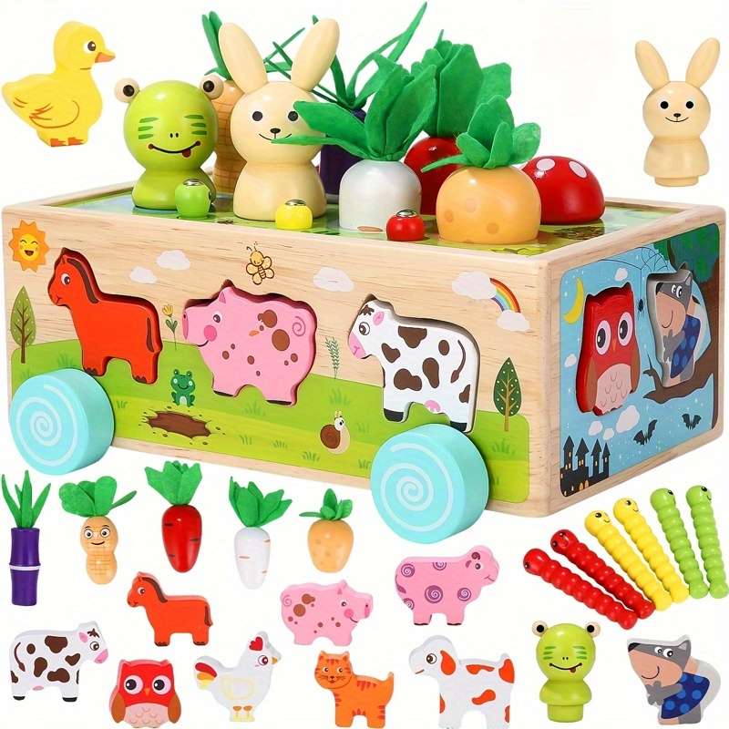 Childrens Toys Style Happy Farm Animal Car