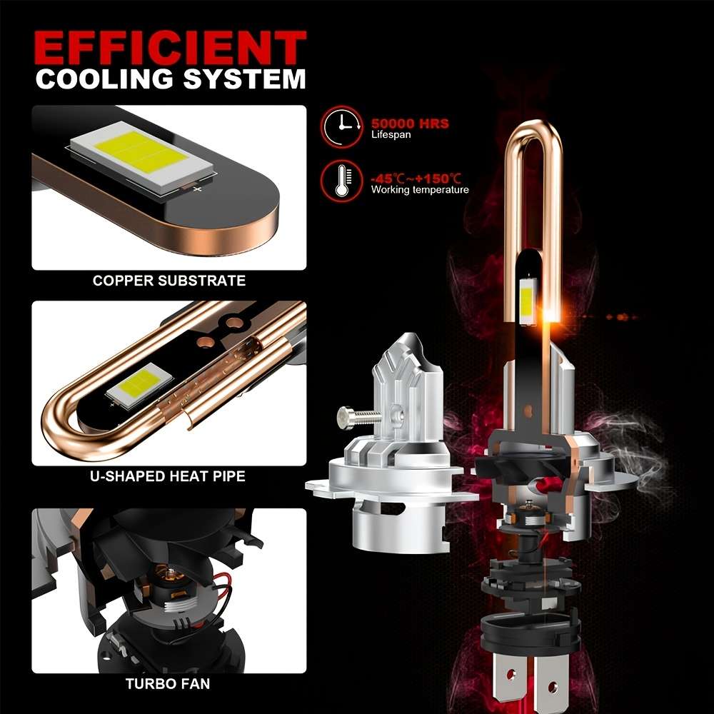 Car Lights Color 2Pcs H7
