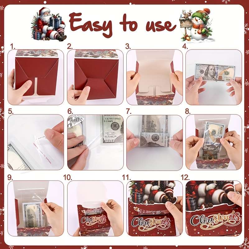 Christmas Gift Boxes Quantity 1Set