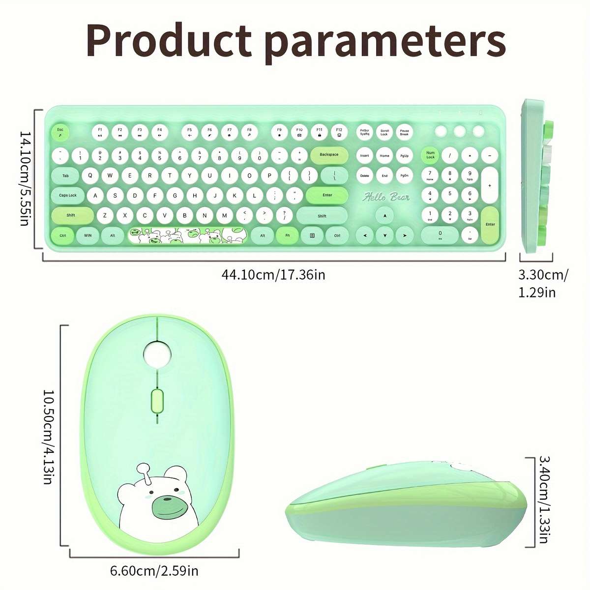 keyboard color Pink Mix