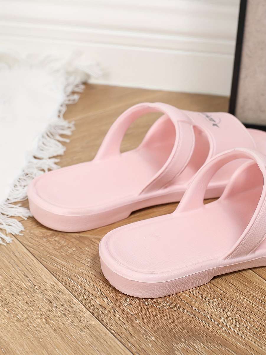 Ladies Summer Flip Flops White Uk 7.5-8