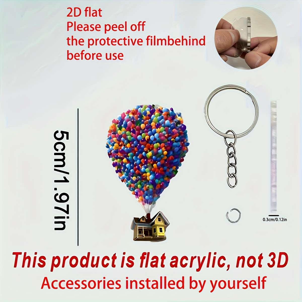 Keychain Ornament Size 50 Cm