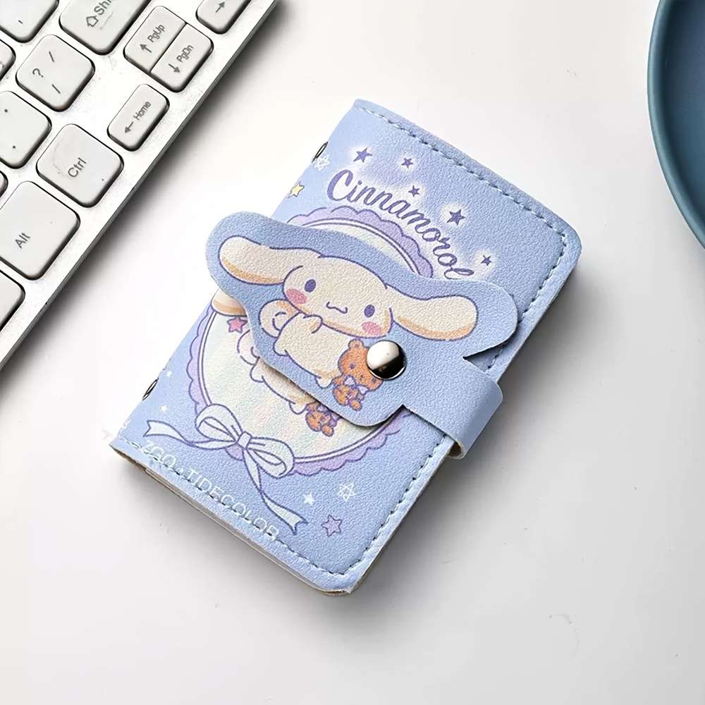 1pc Sanrio Women'S Multifunctional Card Holderfor Hello Kitty for Kuromi for Cinnamoroll Melody