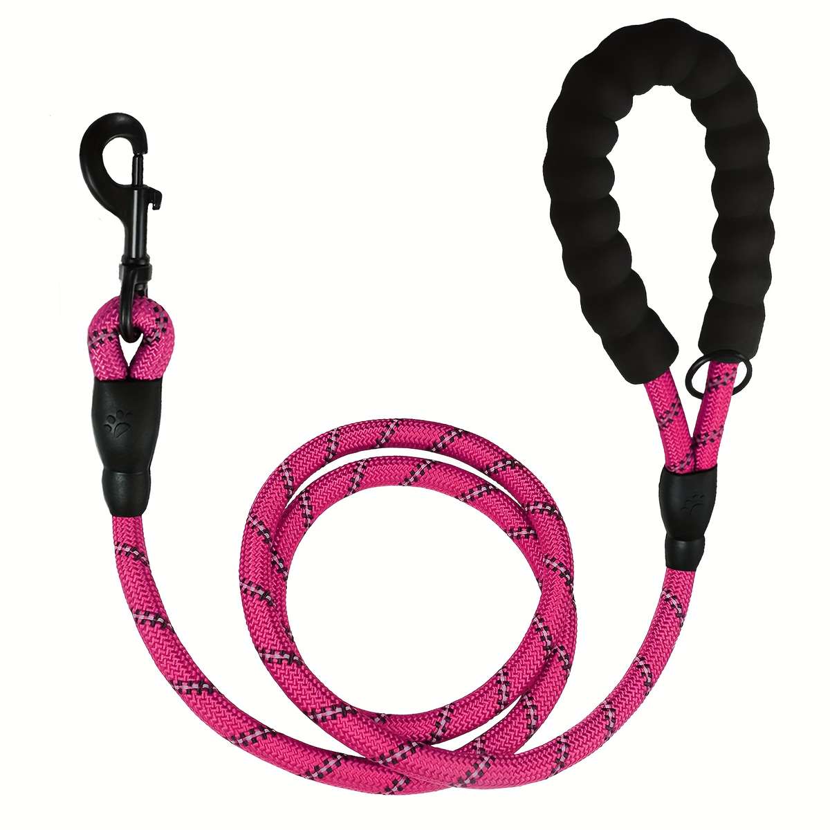 Dog Leash Color Rose Red Size 5Xl