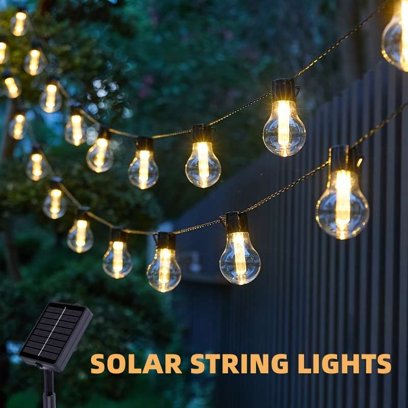 String Lights Color Warm Color Size10.7M 30Pcs Bulbs