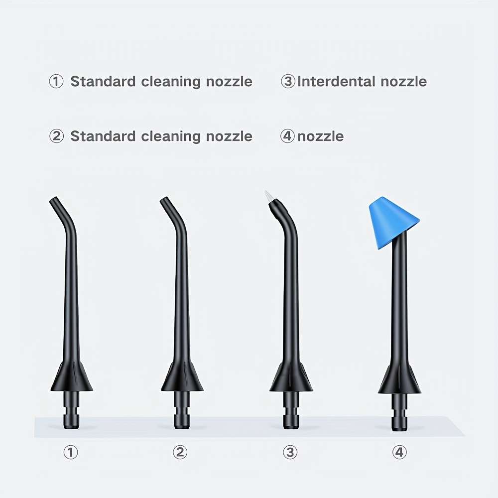 Dental Cleaner Color Black 4 Nozzles