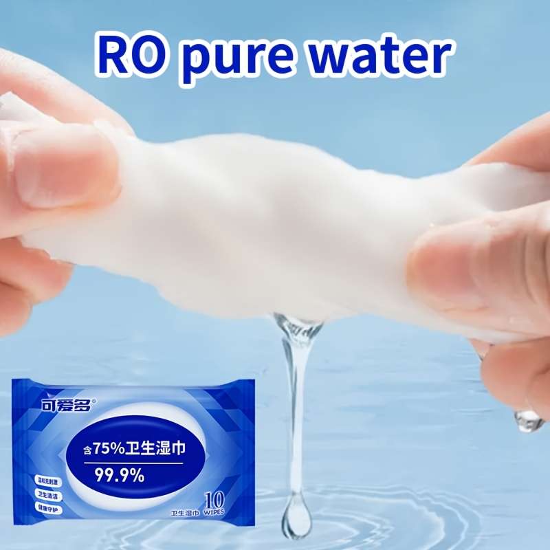 Wet Wipes Quantity 5 Packs Of 50 Tablets