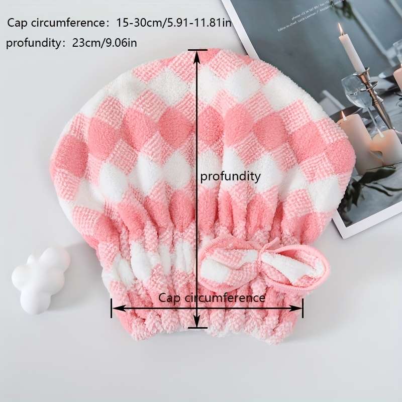 Hair Turban Pink*2 Size Onesize