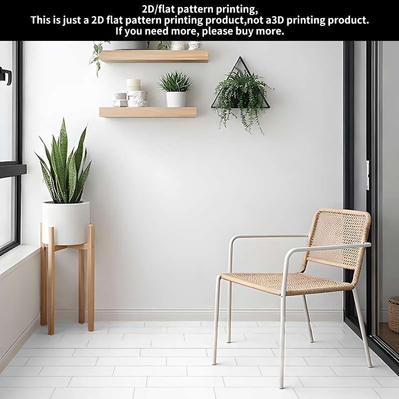 Self Adhesive Floor Stickers 11.8Inchx11.8Inch30X30Cm