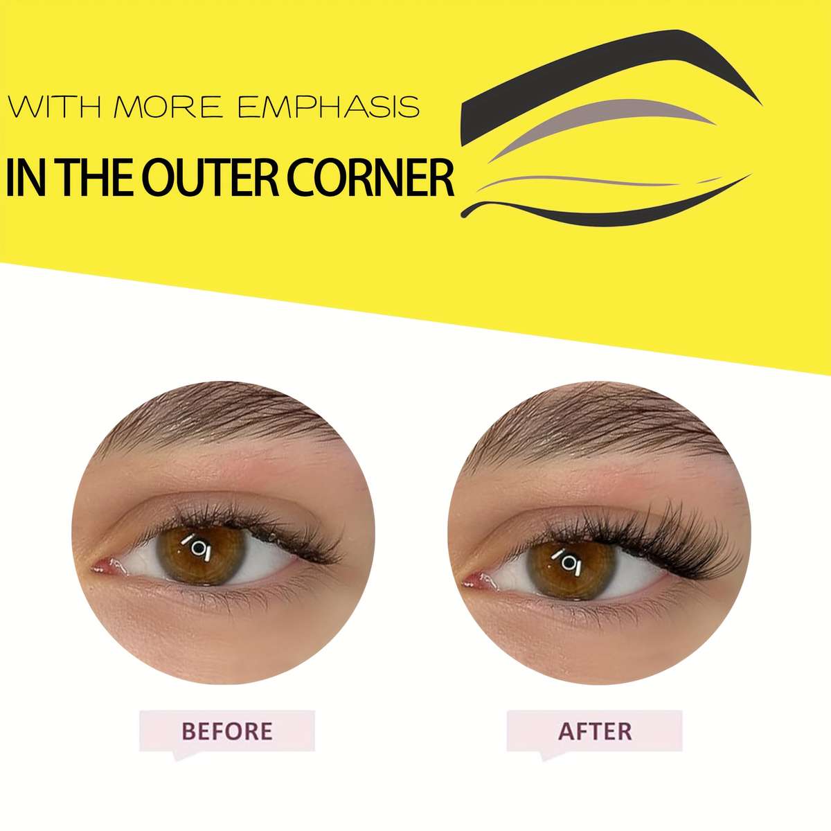 5 Pairs Natural Fluffy Individual Lashes Model Y B01 5 Pairs 10mm