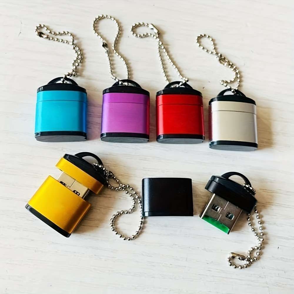 2Pcs Minimalist Elegant Refined Eco-Friendly Chic Colormatching Mini Usb Card
