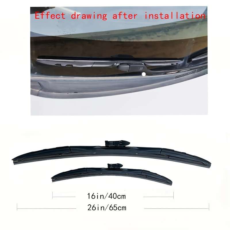 Windshield Wipers Items 2Pcs