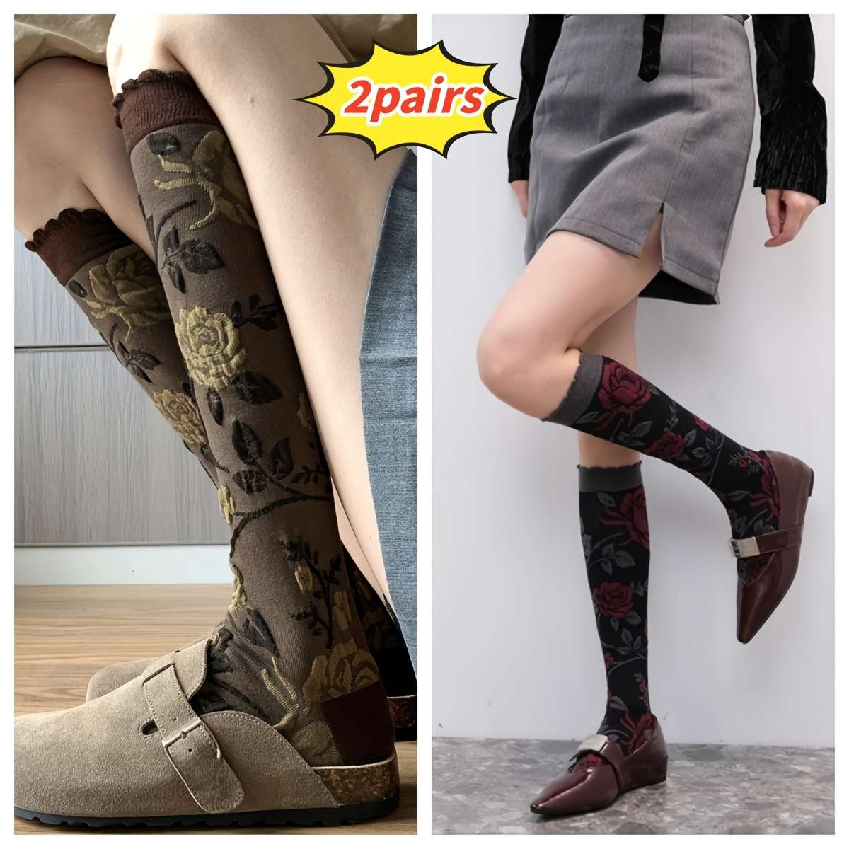 Women S Socks Color Red